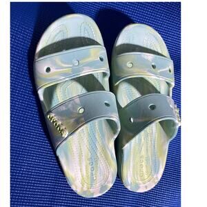Crocs Bistro Pro Literide Clog Colorblock Slip Resistant Men’s 8 / Women’s 10